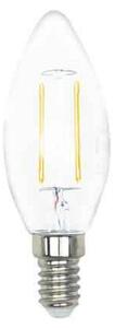 LightMe LED fényforrás gyertya forma E14 5W filament melegfehér (LM85264)