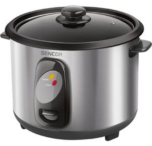 Sencor SRM 1000SS Rizsfőző, Inox-fekete