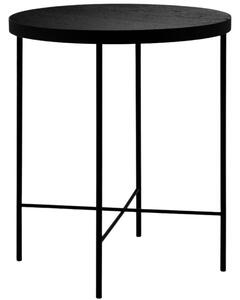 Fekete tölgy dohányzóasztal MICADONI STEPPE 43 cm