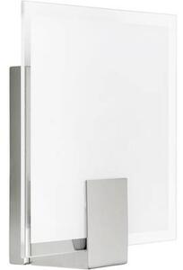 Brilliant LED-es fali lámpa E14 40 W nemesacél/fehér, Sonian (90324/13)