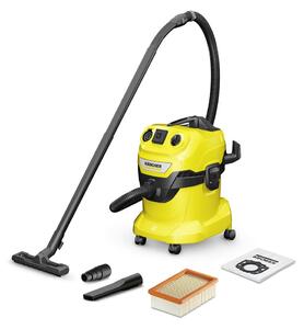 Kärcher WD 4 P V-20/5/22 Száraz nedves porszívó 1000W - Fekete / Sárga