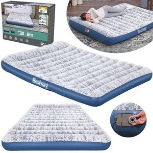 Bestway 67836 / 23 légmatrac Kétszemélyes matrac Kék, Szürke, Fehér Uniszex