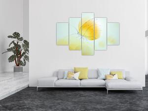 Kép - Sárga pillangó (150x105 cm)