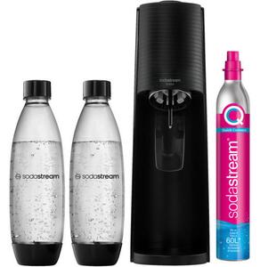 SodaStream Terra Szódagép Fekete - 2 palackos szett