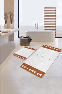 Fehér fürdőszobai kilépő szett 2 db-os 60x100 cm – Mila Home