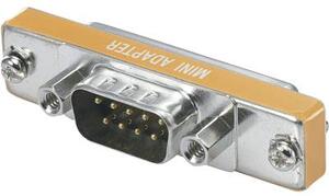 D-SUB adapter, soros csatlakozóaljzat/csatlakozódugó Pólusszám=25 csatlakozóaljzat / 9 csatlakozódugó