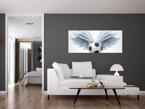 Kép - léggömb szárnyakkal (120x50 cm)