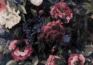 Fotótapéta - Vintage virágok (152,5x104 cm)