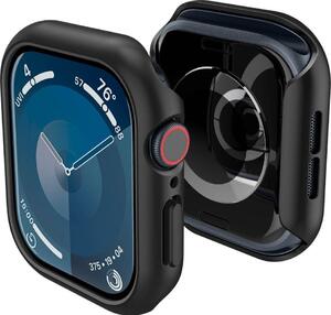 Apple Watch Series 10 42mm SPIGEN THIN FIT műanyag óra Keret Ütésállóság Fekete
