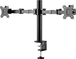 SpeaKa Professional SP-MM-220 2 részes Monitor tartó 43,2 cm (17) - 81,3 cm (32) Fekete Állítható magasságú, Dönthető + forgatható, Forgatható (SP-9401760)