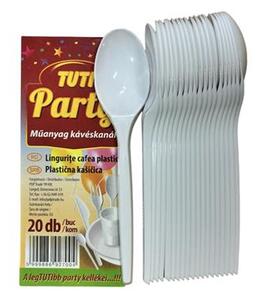 TUTI Kávéskanál, többször használatos, 20 db, "Party" (KHMU277)