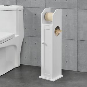 Fürdőszoba szekrény Falkenberg WC-papír tartóval fehér
