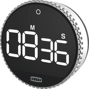 Hama Rotation Digitális konyhai időzítő Fekete, Ezüst