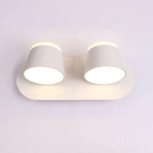 Beltéri fali LED lámpa 2*14W fehér (INDOOR-LED-801-2-WHITE)