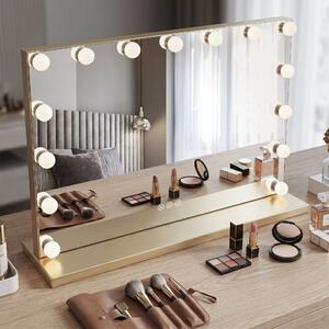 LED Tükör HOLLYWOOD L.Gold 80x60