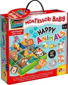 Montessori baby kézségfejlesztő játék - állatcsaládok