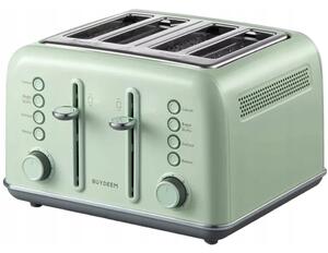 BUYDEEM DT640E-CG/EU Kenyérpirító 4 szeletes 1800W Zöld