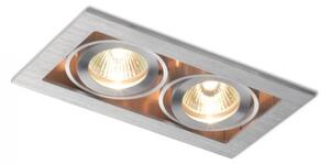 FIZZ II dönthető lámpa alumínium 12V GU5,3 2x50W