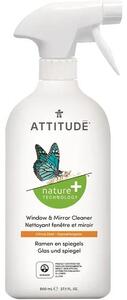 ATTITUDE üveg és tükör tisztító citrom illatú 800 ml (626232402803)