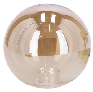 Bronzszínű mennyezeti lámpa üveg búrával ø 10 cm Rodia – Candellux Lighting