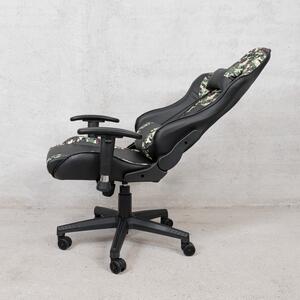 Gamer szék fekete-terepmintás (D0939 GREEN CAMO)