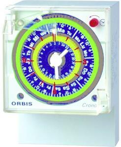 ORBIS Zeitschalttechnik CRONO QRD 230 V Felszerelhető időkapcsoló óra Analóg 250 V/AC