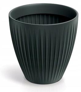 Maceta Latia Round Midl Ø40x40 Antracita