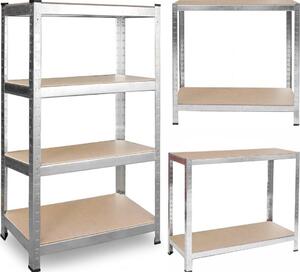 Fém Tároló Állvány 174 x 80 x 40 Plonos 470100