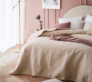 Modern bézs ágytakaró 170 x 210 cm