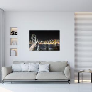 A Brooklyn-híd és a New York-i kép (90x60 cm)