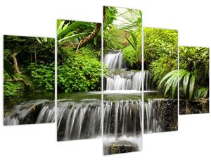 Kép - vízesés az esőerdőben (150x105 cm)