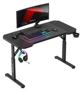 Huzaro Hero 2.6 Elektromosan állítható Gamer asztal 120 x 60 x 56-79 cm - Fekete