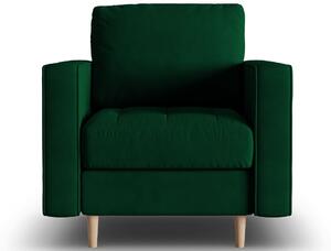 MICADONI Gobi zöld bársony fotel