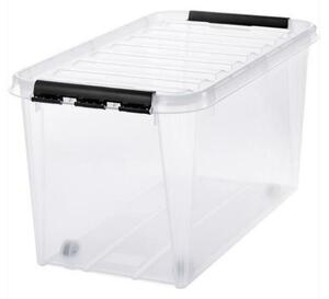 Smartstore "Classic 70" műanyag Tárolódoboz tetővel 70L - Átlátszó