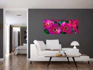 Kép - virágok (120x50 cm)