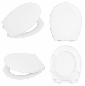 D7 lassú záródású lecsapódásgátló WC ülőke fehér