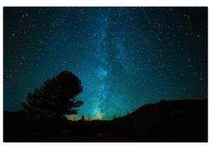 Egy éjszakai égbolt csillagokkal (90x60 cm)