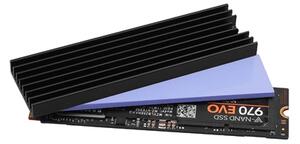 Axagon CLR-M2L6 alumínium passzív hűtő M.2 SSD-hez