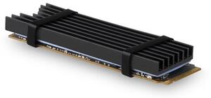 Axagon CLR-M2L6 alumínium passzív hűtő M.2 SSD-hez