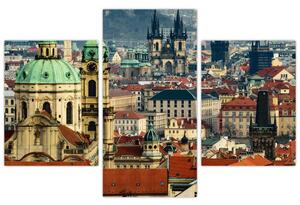 Kép - Prágai panoráma (90x60 cm)
