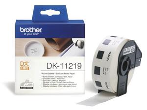 Brother DK-11219 szalag tekercsben – fehér alapon fekete, 29mm x 90mm
