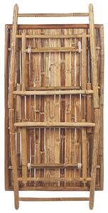 Világos bambusz étkezőasztal 120 x 69 cm MOLISE