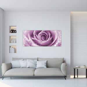 Egy rózsa virág részlete (120x50 cm)
