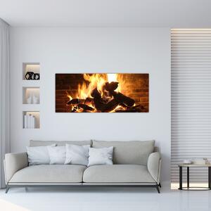 Kép - Tűz (120x50 cm)