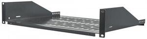 Intellinet 2U 19" Cantilever Shelf rack polc 350mm fekete (710954)
