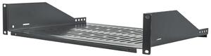 Intellinet 2U 19" Cantilever Shelf rack polc 350mm fekete (710954)