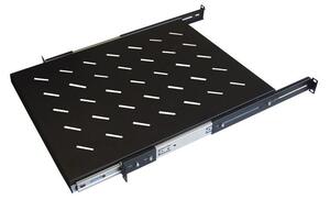 WP Rack polc 1U 350x600mm fekete (WPN-ASS-141060-B)
