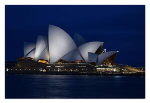 Sydney éjszakai kép (90x60 cm)