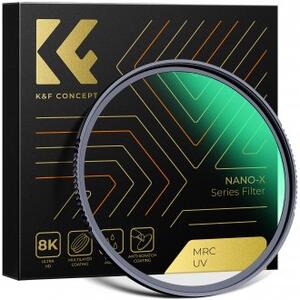 K-F CONCEPT NANO-X series B270 HD MCUV szűrő vízlepergető karcálló 86mm