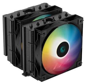 Deepcool AG620 BK ARGB Dupla Tornyos Processzor Hűtő 260W
